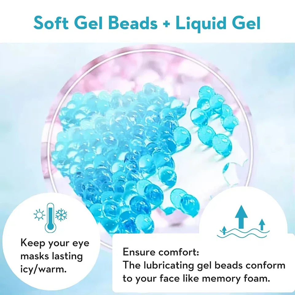Cold Compress Eye Mask Can Be Reused for Dark Circles Swollen Eyes