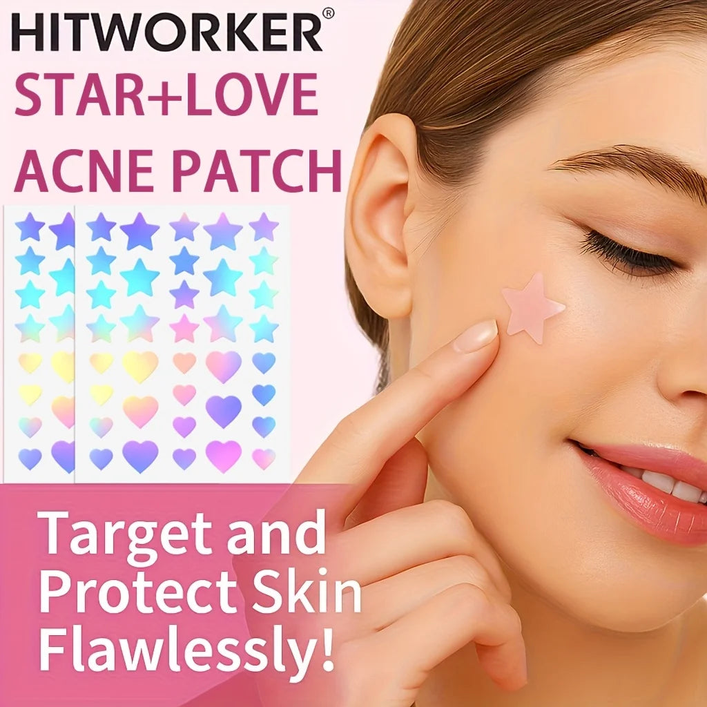360pcs Colorful Acne Patches – gentle facial coverage for pimples and