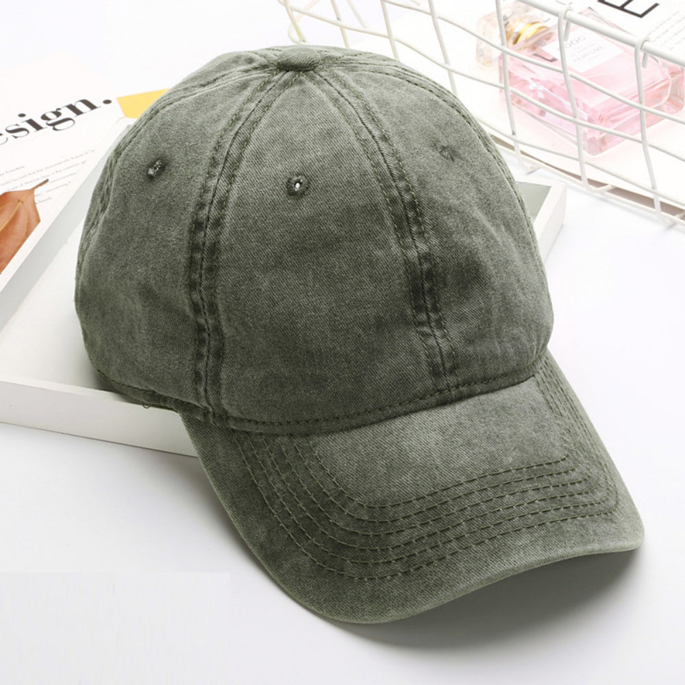 Summer Women's Solid-color Six-strand Adjustable Soft-brim Fashion Casual Baseball Cap, Suitable For Outdoor Outings, Daily Commutes And Outdoor Activities.