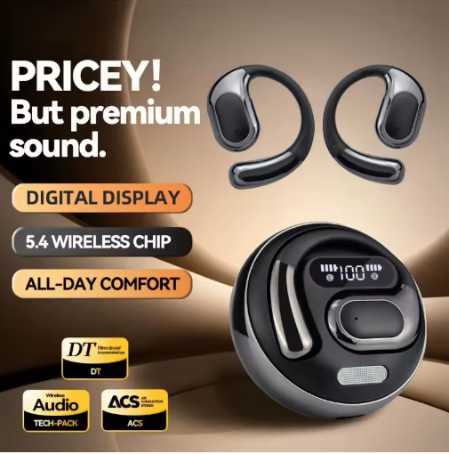 Wireless Freedom Get Rid Of Wire Restriction Free Movement Earphones , Compact Delicate Body Save Pocket Storage Space Design Headphones