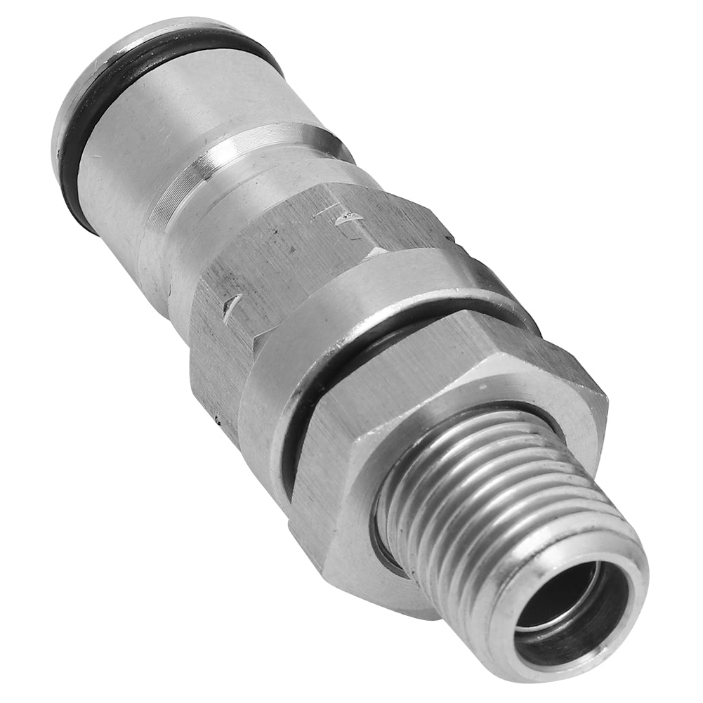 304 Stainless Steel Beer Keg Ball Lock Adapter Post Pressure Relief Valve Home‑Brew Accessory(Gas )