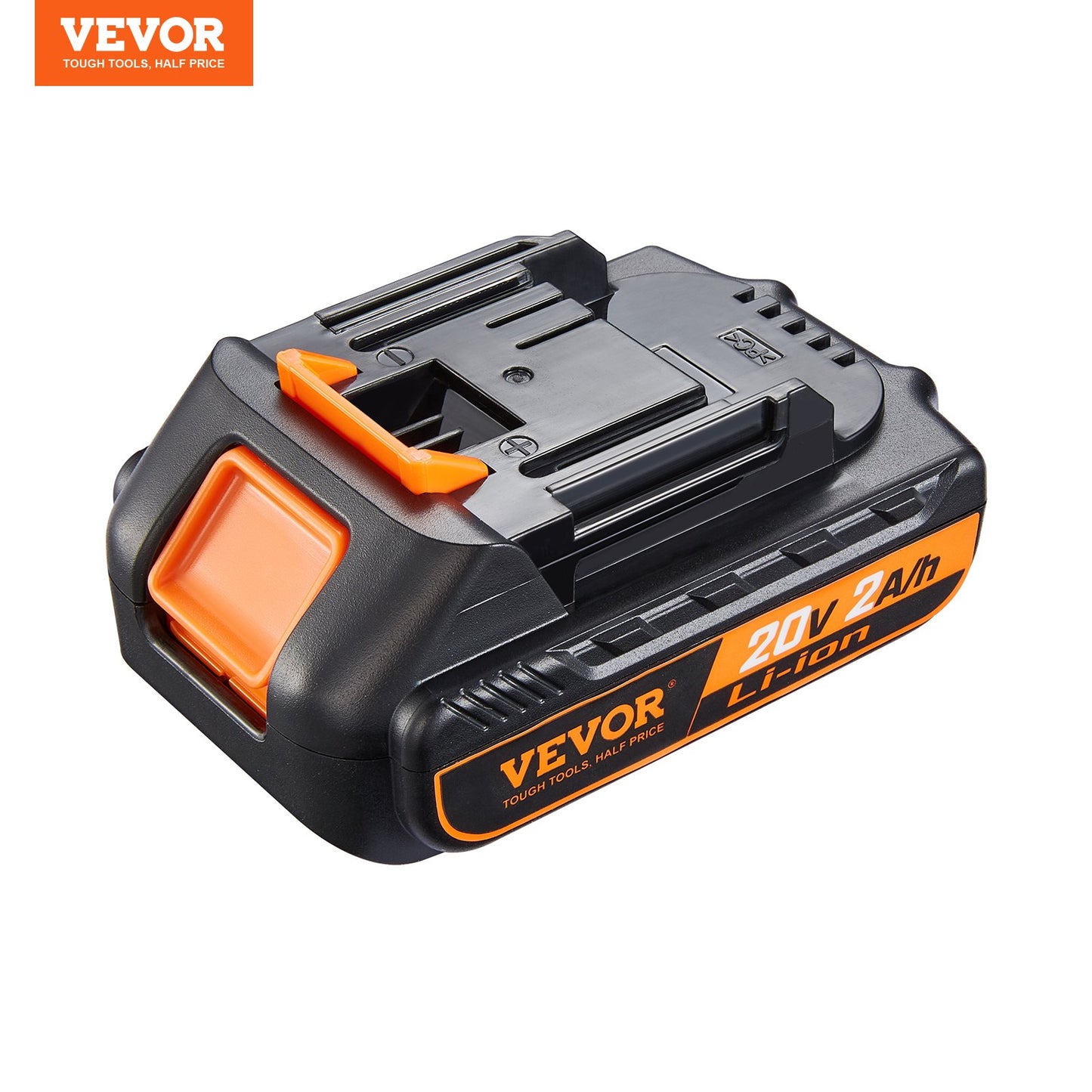 20V 2.0Ah Lithium-Ion Battery - High-Capacity Replacement Battery Pack For Power Tools Batteries, Compatible With 20V Cordless Power Tools