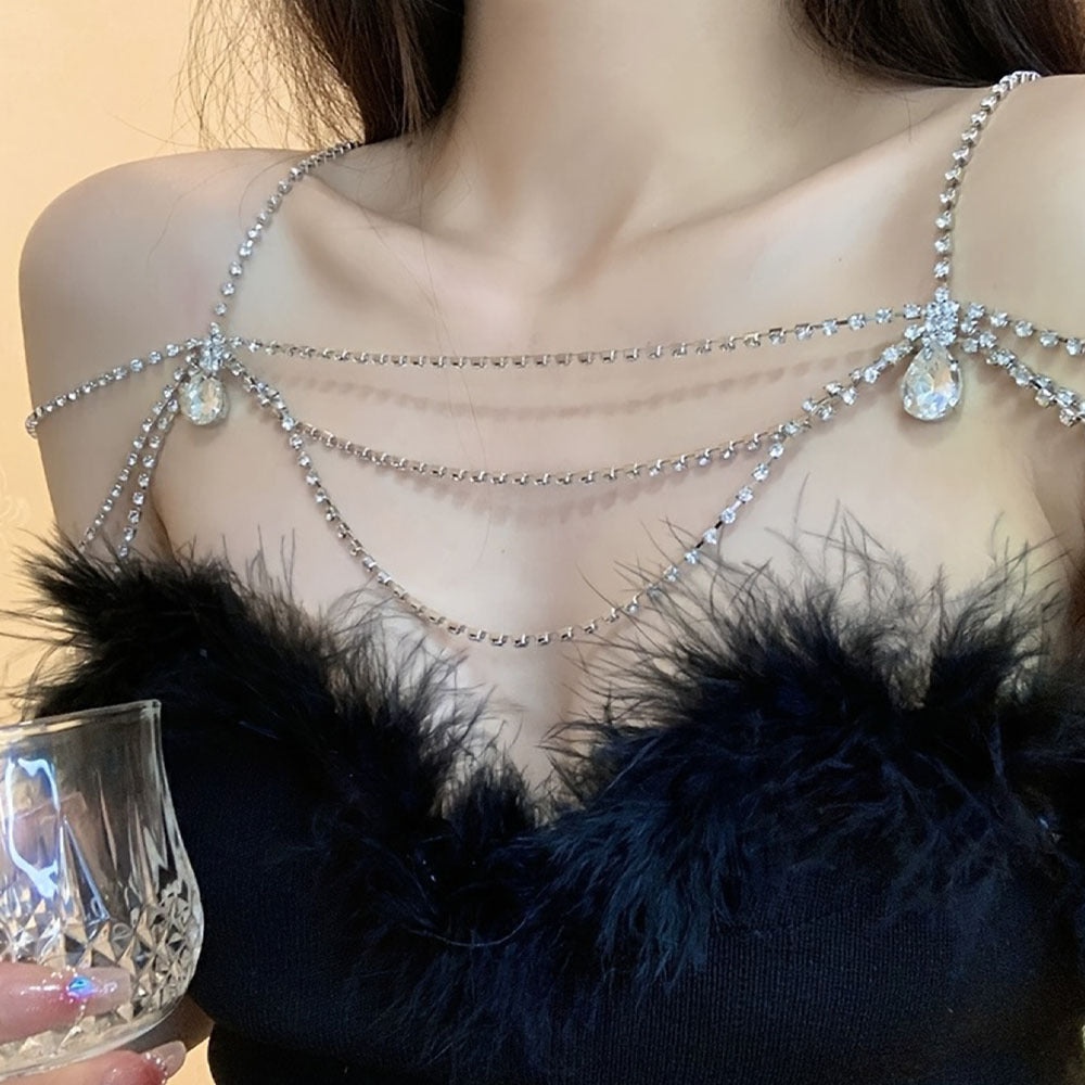 Multi-layer Tassel High-end Versatile Body Chain
