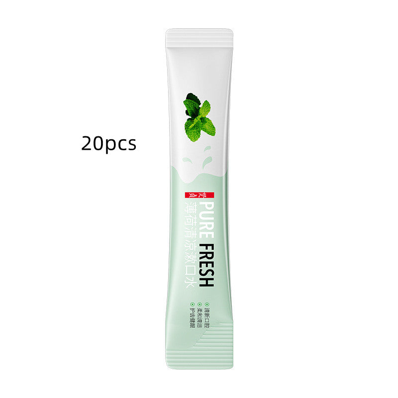 Peppermint Cooling Mouthwash Cleans And Refreshes