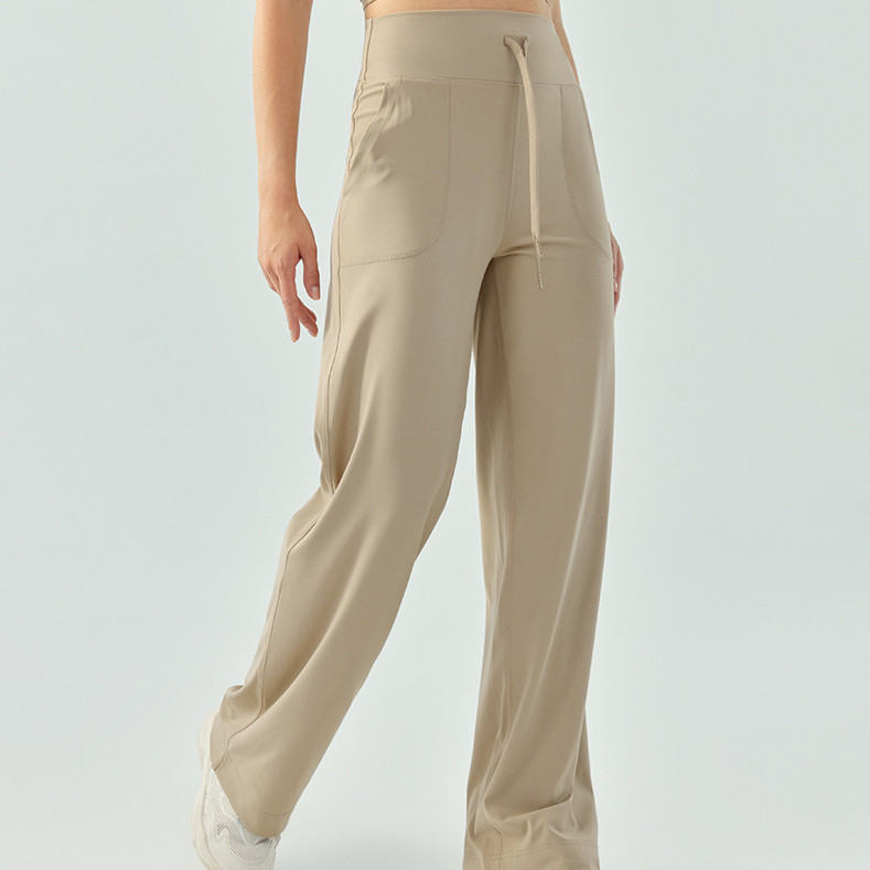 Solid Color Fitness Running Quick-drying Thin Yoga Pants