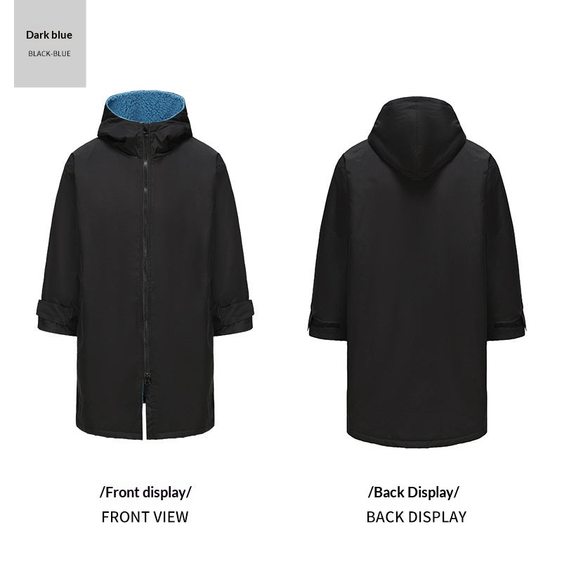 Outdoor Thermal Jacket Swimming Training Bathrobe
