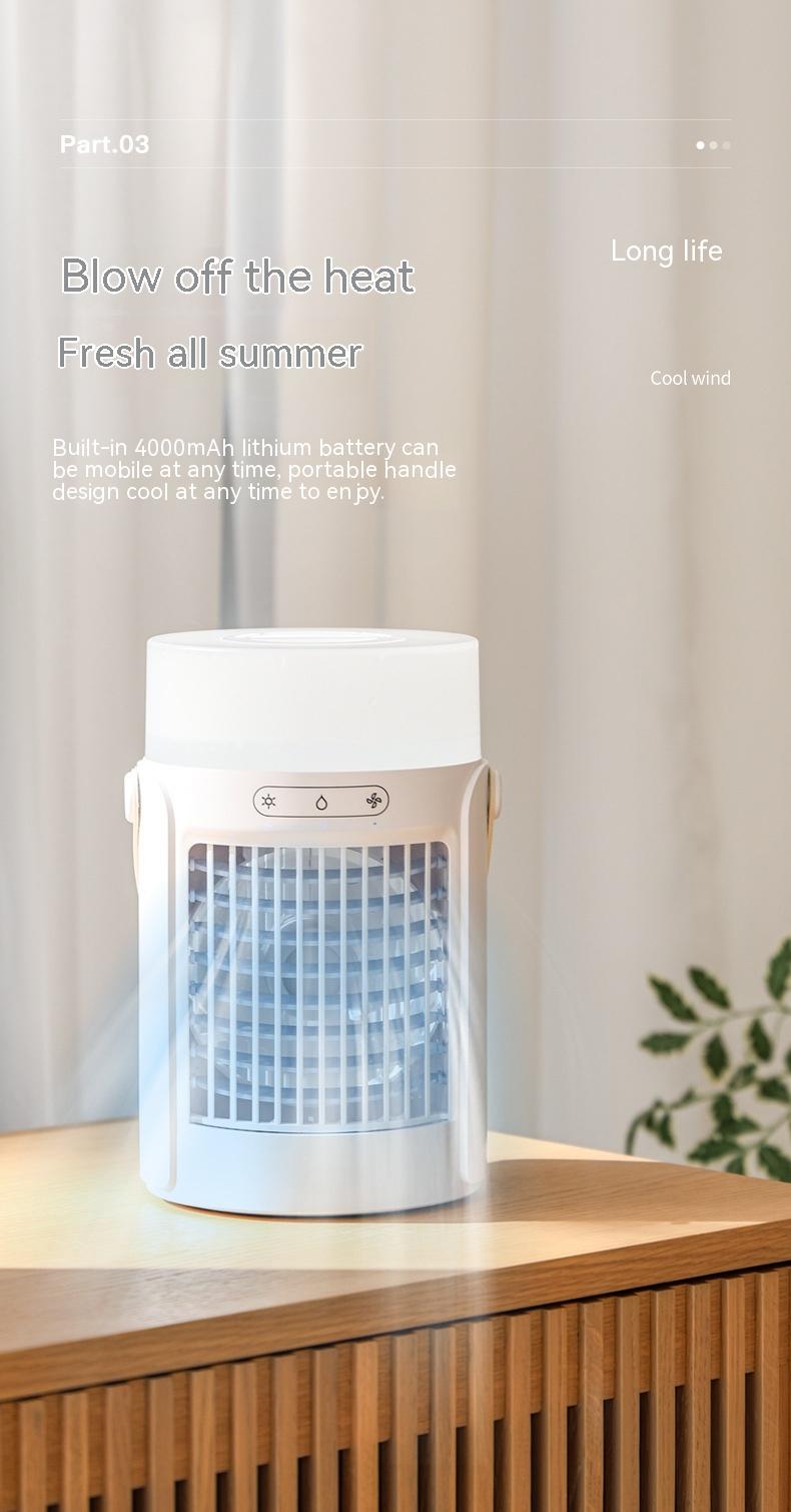 Rechargeable Desktop Wind Atomization Cooling Little Fan