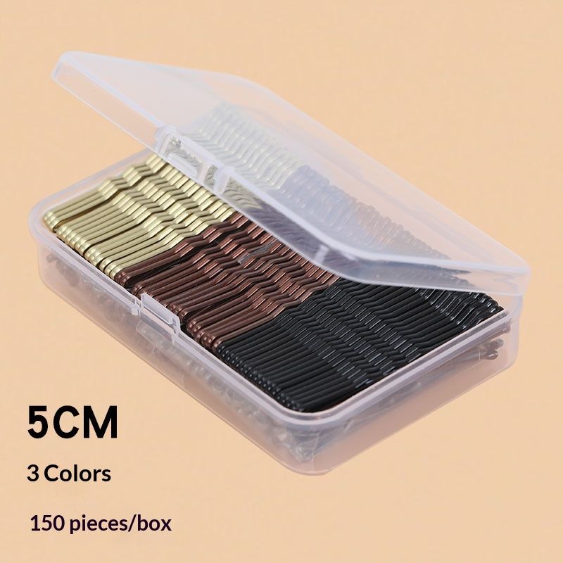 150 Piece Boxed Steel Hair Clips