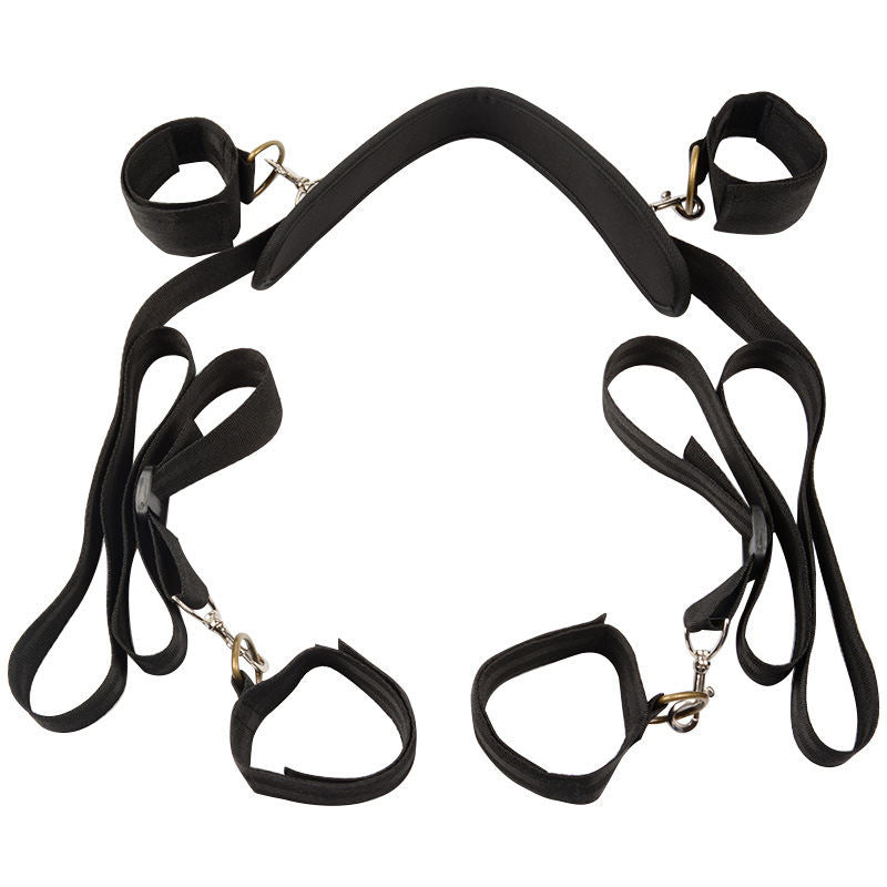 Hands And Feet Bondage And Discipline Strap Bed Toys