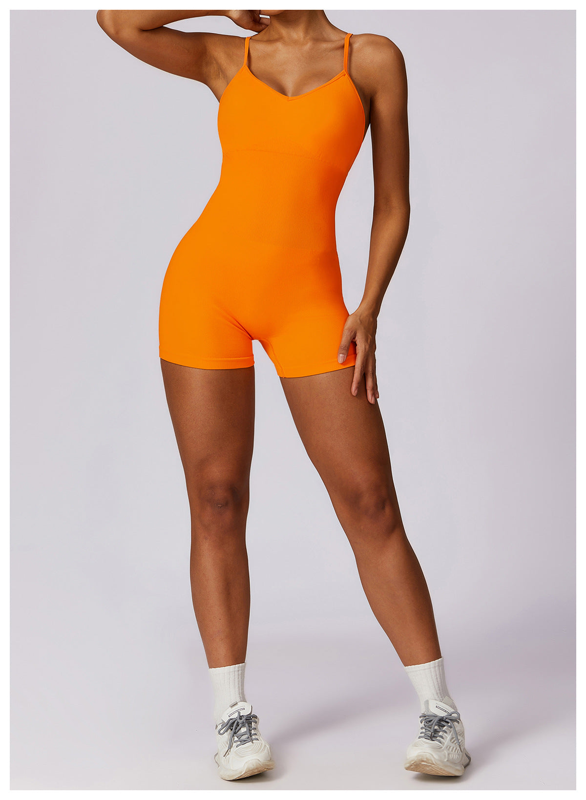 Fitness Seamless Beauty Back Yoga Jumpsuit Sports One-piece