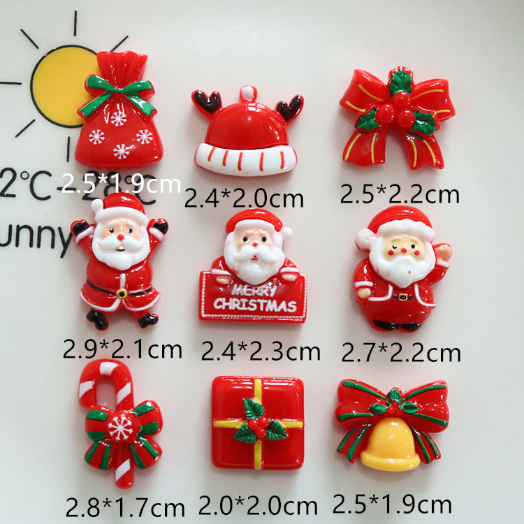 Santa Claus Snowman Elk DIY Children's Hairpin Water Cup Brooch Accessories