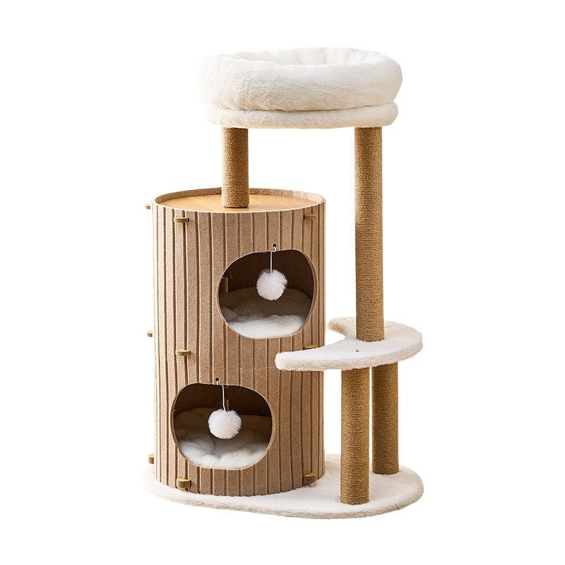 Cat Tree For Home Use, Space-saving Cave-style Cat Bed