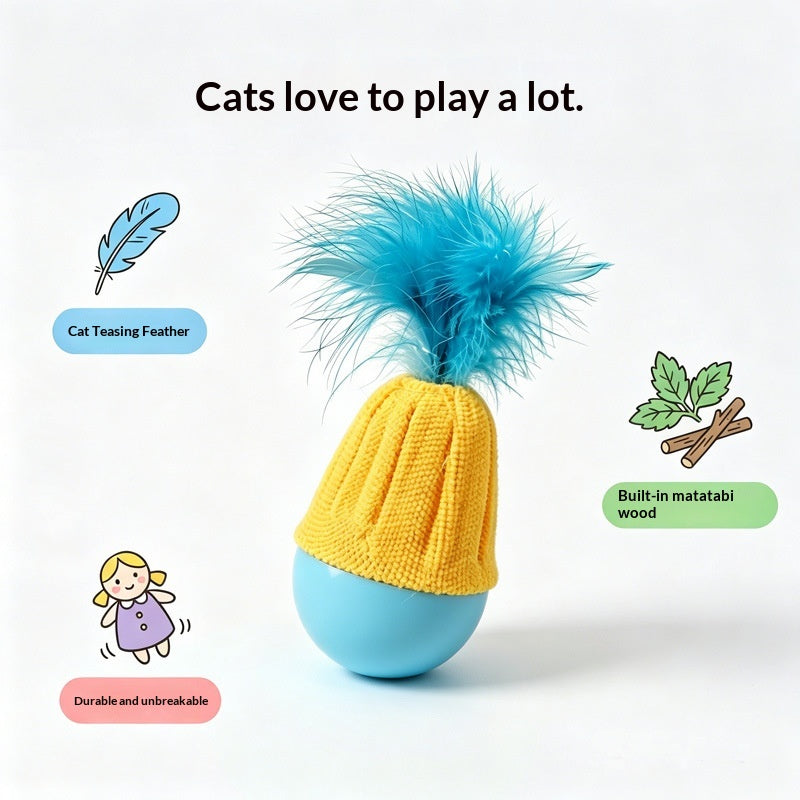 Actinidia Polygama Pet Tumbler Cat Toy