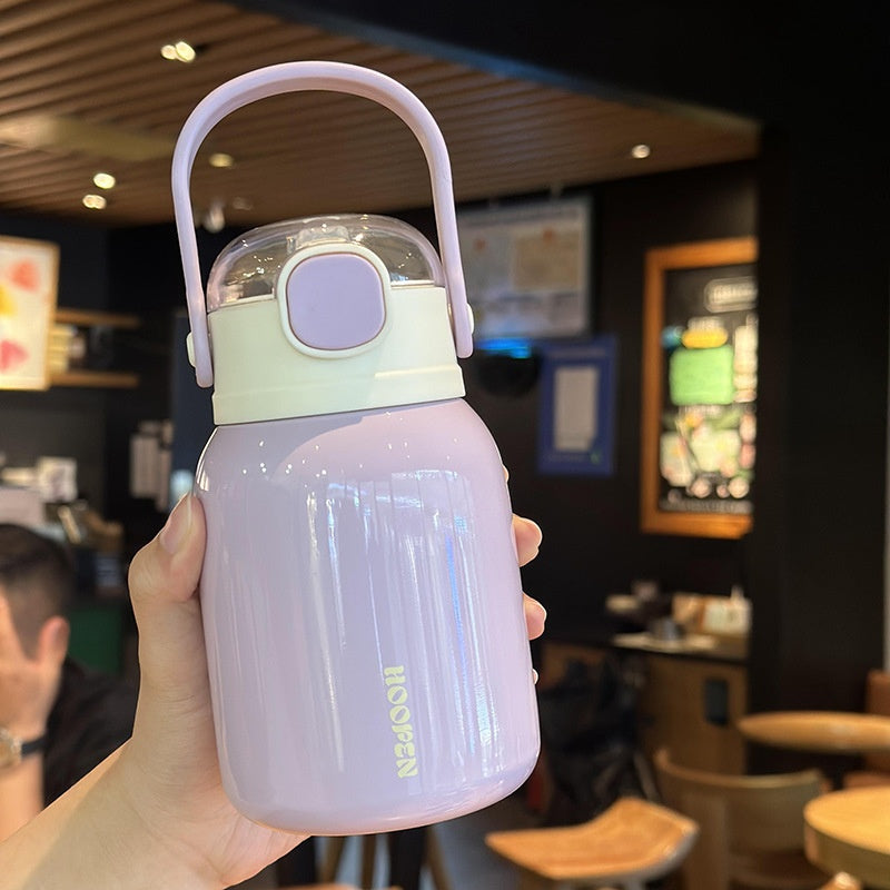 Stainless Steel Insulated Cup Childrens Large-capacity Tea Mug