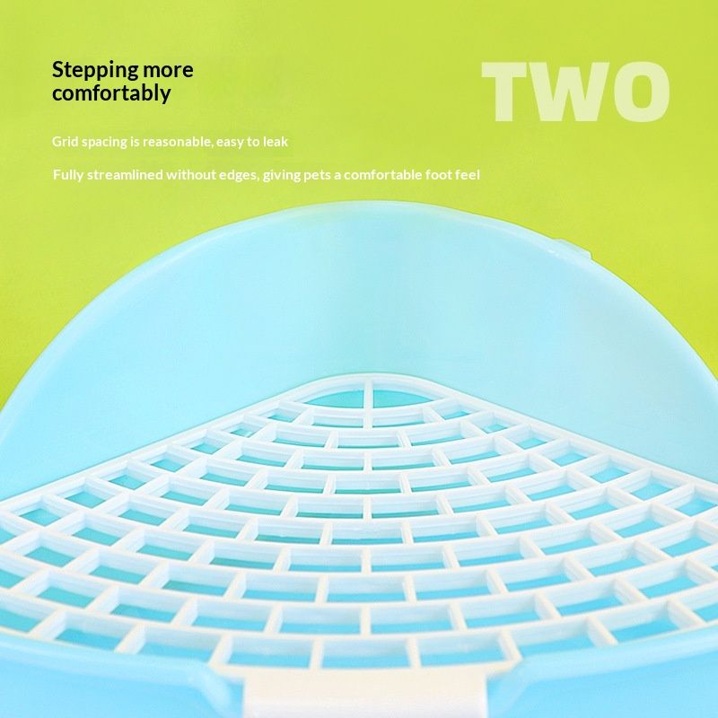 Pet Bunny Triangle Toilet Supplies Potty