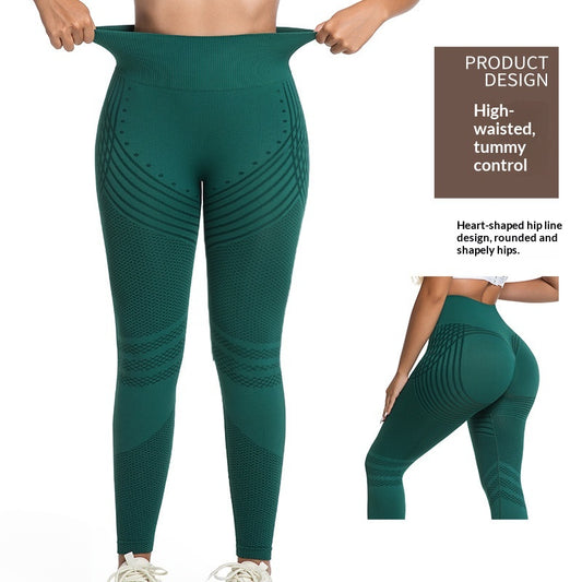 High-waisted Yoga Fitness And Workout Butt-lifting Leggings