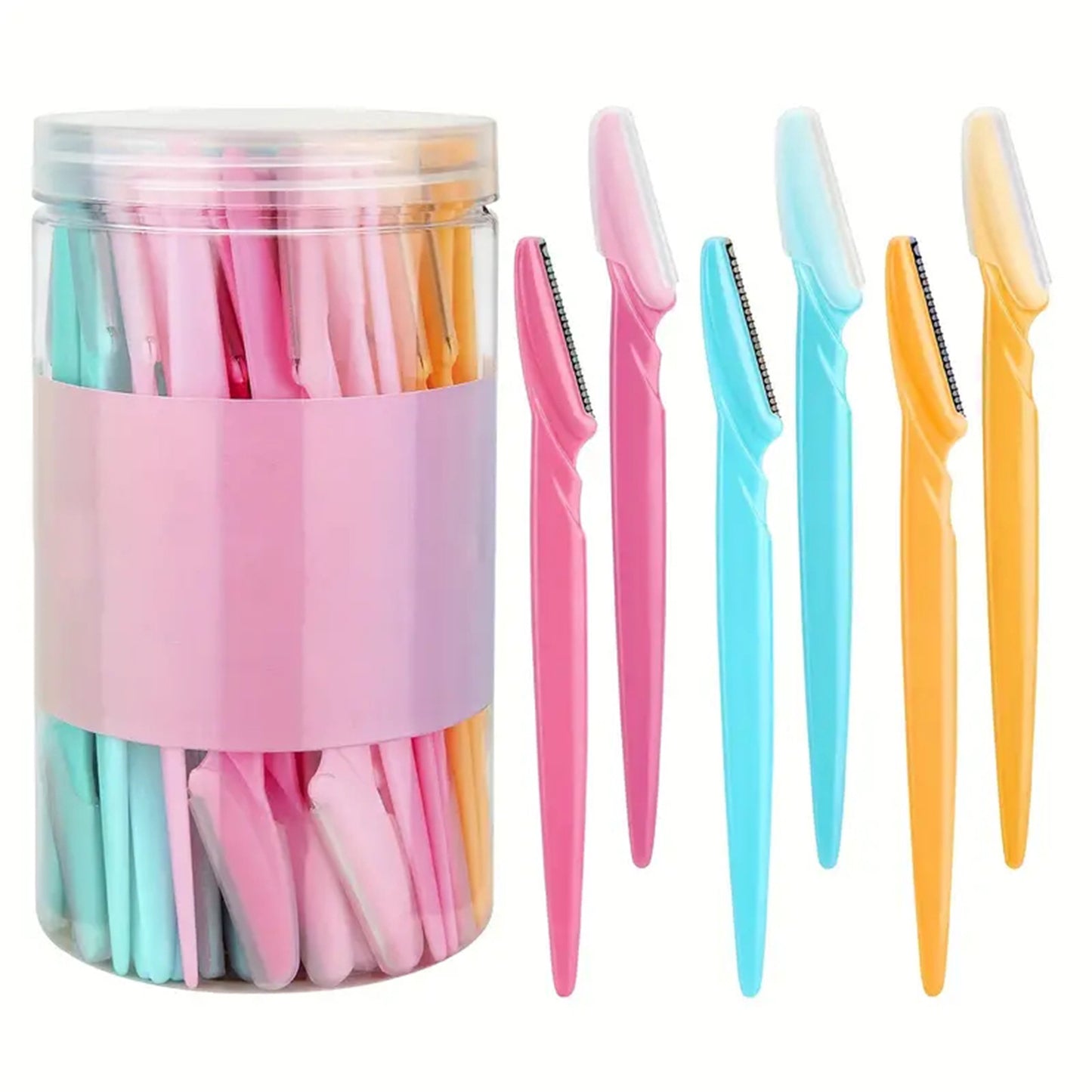 40 Cans Macro Eye-brow Knife Beauty Tools