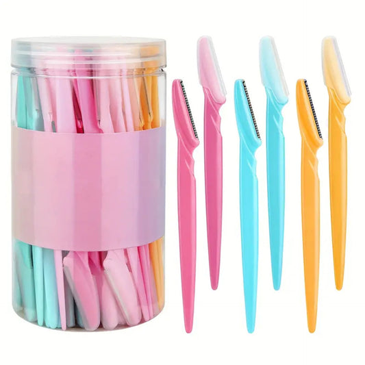 40 Cans Macro Eye-brow Knife Beauty Tools