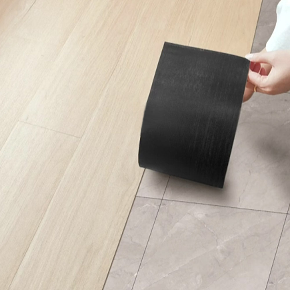 Light Grey--36PCS 5  PVC Floor Tile Stickers, Removable Self Adhesive Stickers, 2.0mm Thickness, Peel And Stick, For Kitchen Living Room,  91.4 X 15.2cm, Christmas Gifts