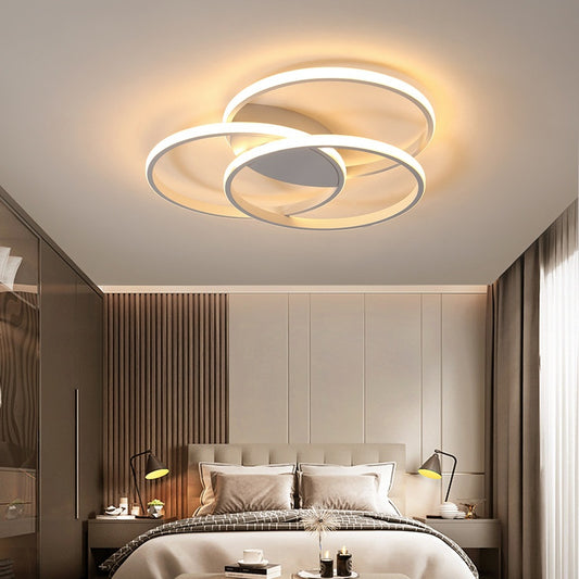 Nordic-style LED Ceiling Light For The Master Bedroomsleek Modern Lighting With Smart Innovative Design