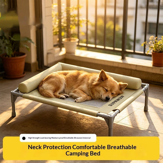 Elevated Pet Bed Breathable Removable Washable