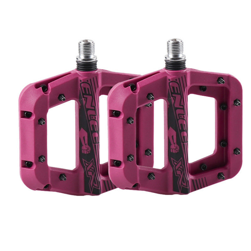 Mountain Bike Nylon Fiber Bearing Pedal Accessories
