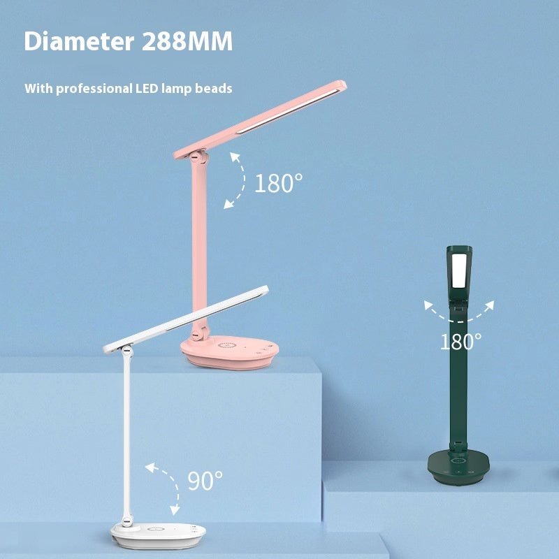 Student Learning Dedicated Charging Plug-in Dormitory Desk Led Eye Protection Desk Lamp