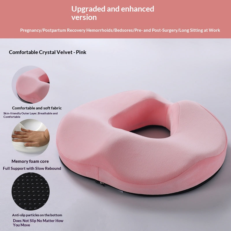 Office Seat Cushion Long-lasting Comfort For Extended Sitting, Breathable Summer Chair Butt Pad