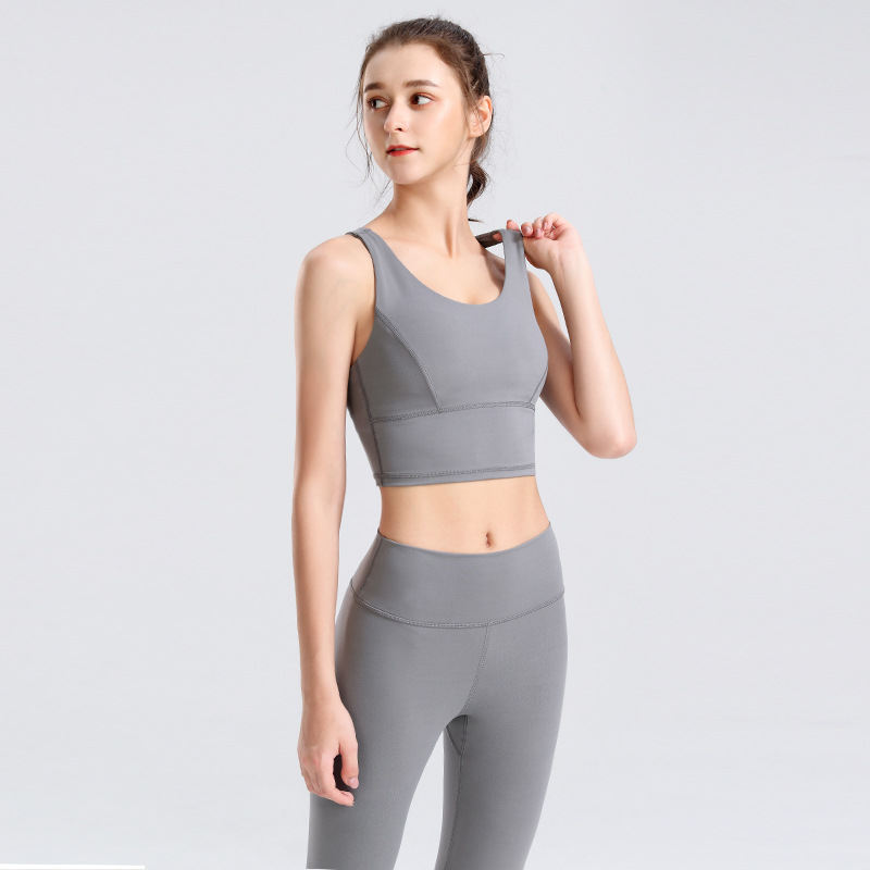 Running Yoga Tight Sports Vest Slim Fit Two-piece Suit
