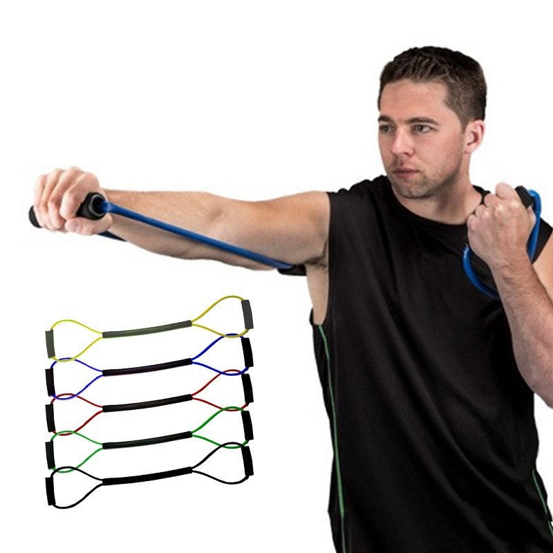 Sanda Muay Thai Air Strike Elastic Band Resistance Bands Training Punches Kicking Equipment