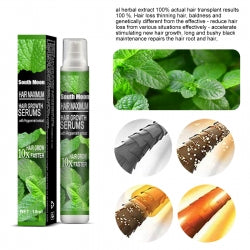 South Moon Hair Growth Serums, Hair Anti-Drop Liquid Hairline Thick Hair Herbal Essential Oil