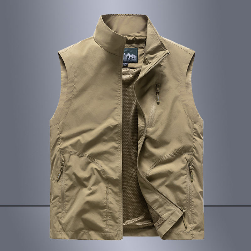 Casual Vest For Outdoor Fishing And Photography
