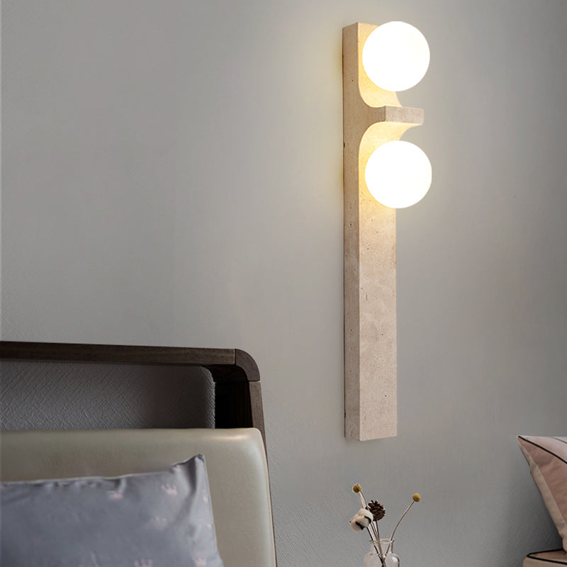 Simple Home Yellow Sandstone Ambient Decorative Strip Wall Light