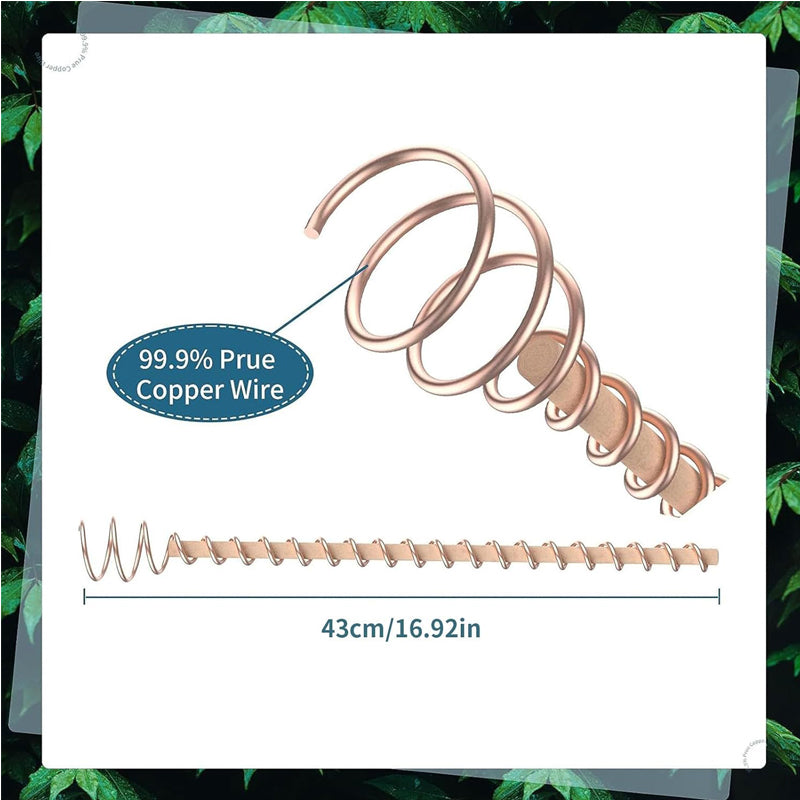 8 Pack Electroculture Copper Gardening Antenna With 3 Small Garden Tool Electroculture Plant Stake Garden Tools Copper Garden Stakes For Gro