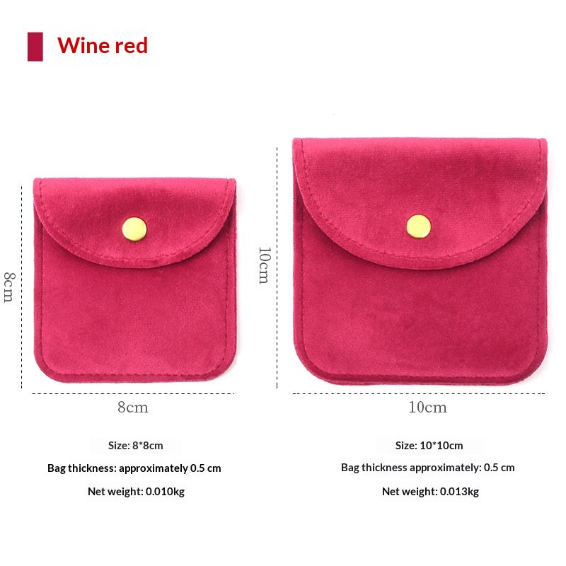 Velvet Jewelry Pouch Premium Feel For Storing Bracelets And Other Jewelry