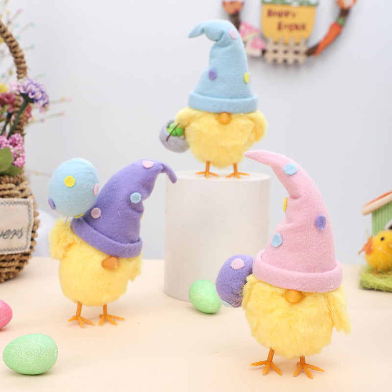 Cute Rejuvenating Device Chicken Doll Ornaments Holiday Party Gifts