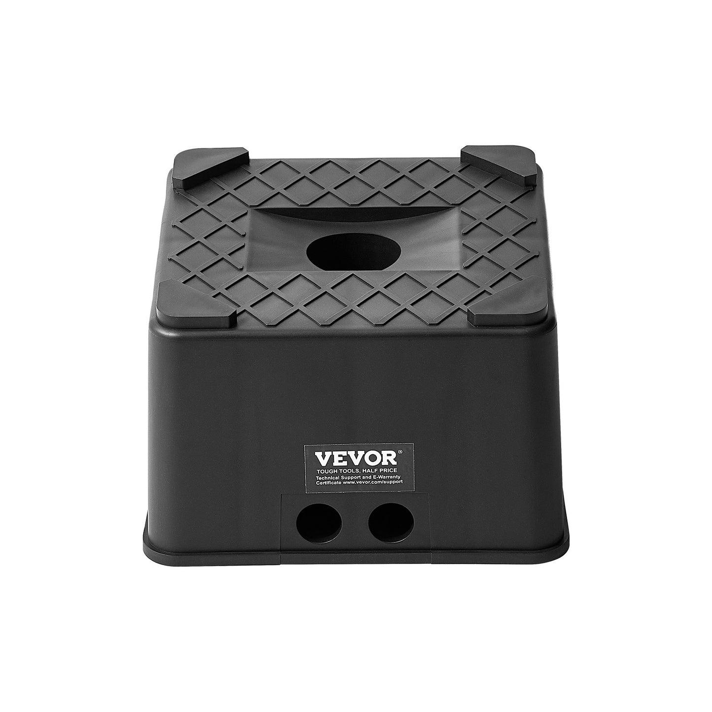 Trailer Jack Block, 6" High Heavy Duty RV Leveling Block With 6000 Lbs Capacity, RV Jack Stand, Motorcycle Stand, Stool, Camper Accessories For Travel Trailers, 5th Wheels Class A/C Motorhomes