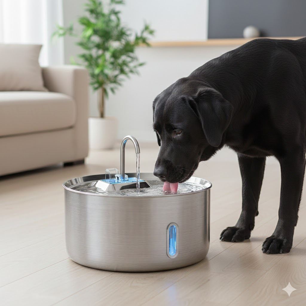 Stainless Steel Pet Water Dispenser