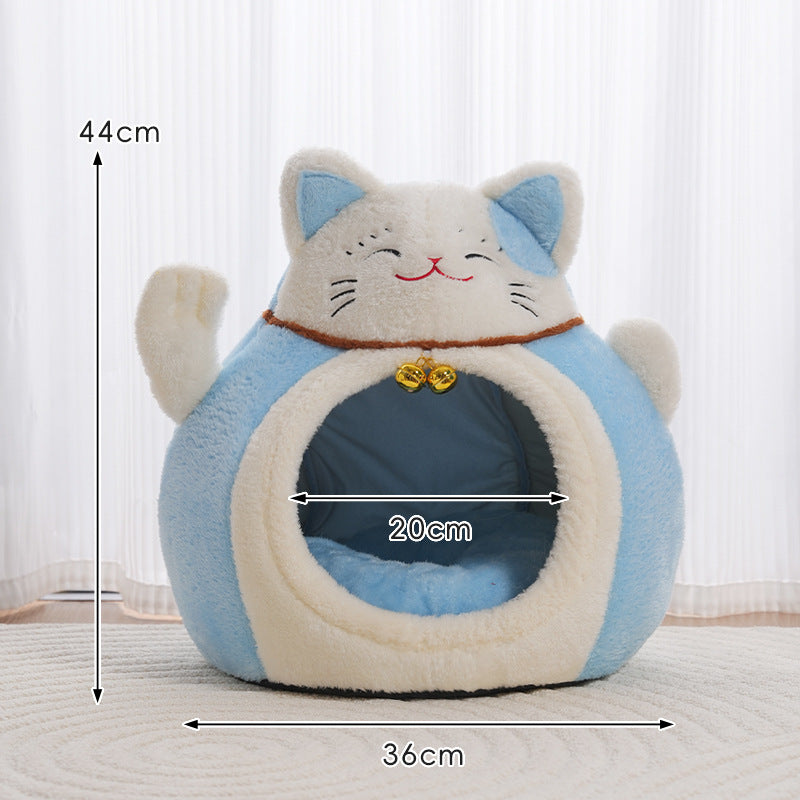 New Fortune Cat Bed Lucky Pet Nest