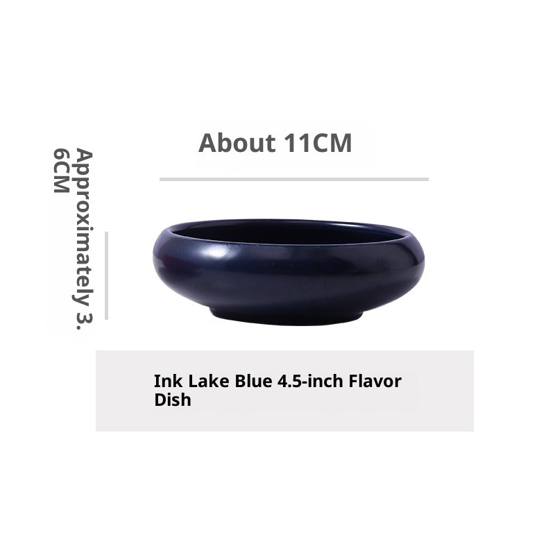 Snack Dish Personal Household Restaurant Seasoning Dish Saucer Dish Rice Bowl