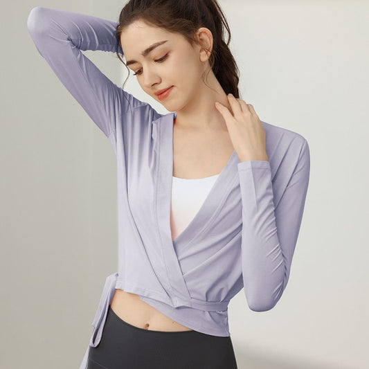 Good-looking Professional Yoga Exercise Top Female