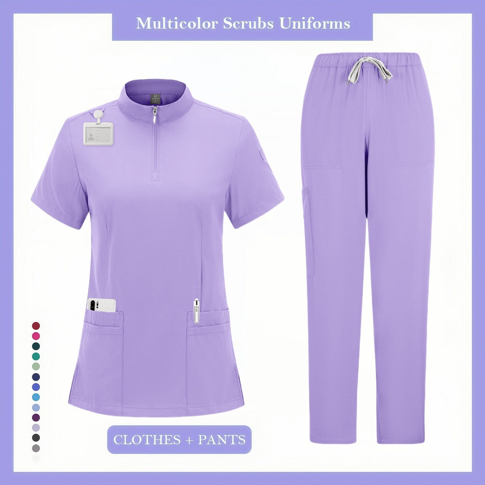 Surgical Scrub Hand-washing Gown Dental Clinic Uniform Beauty Salon Workwear