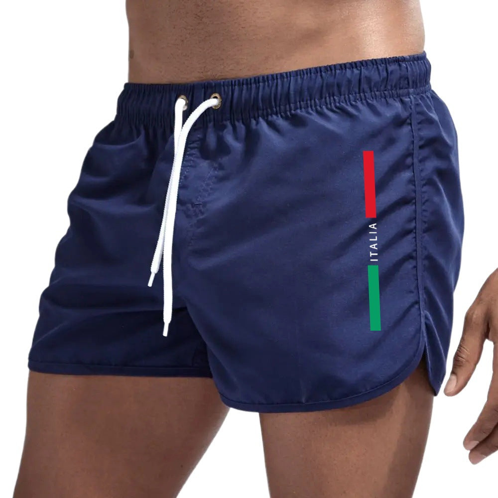 Mesh Breathable Fitness Mens Sports Shorts
