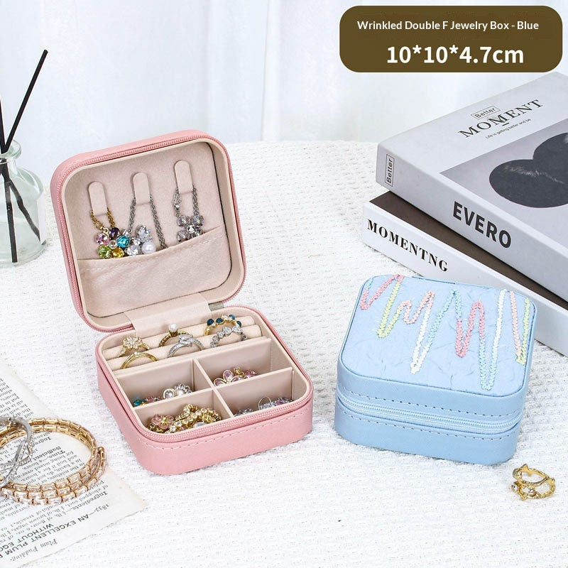 Earring Necklace And Ring Organizer For Home And On The Go