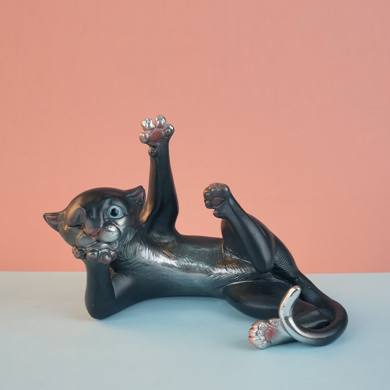 Creative Cartoon Cute Cat Workstation Decoration Mobile Phone Stand Ornament