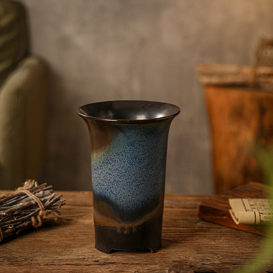 Ceramic Flower Pot Home-use Zen-style Tabletop Decoration