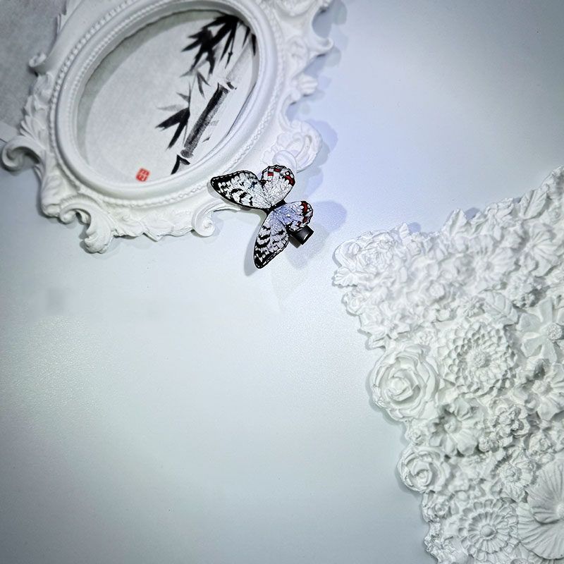 New Chinese-style Butterfly Ink-wash Hair Clip