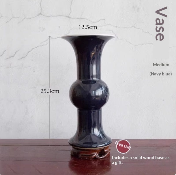 Ceramic Red Flower Vase For Floral Arrangementsdecorative Clean-lined Beauty Perfect For Ikebana And Flower Arranging