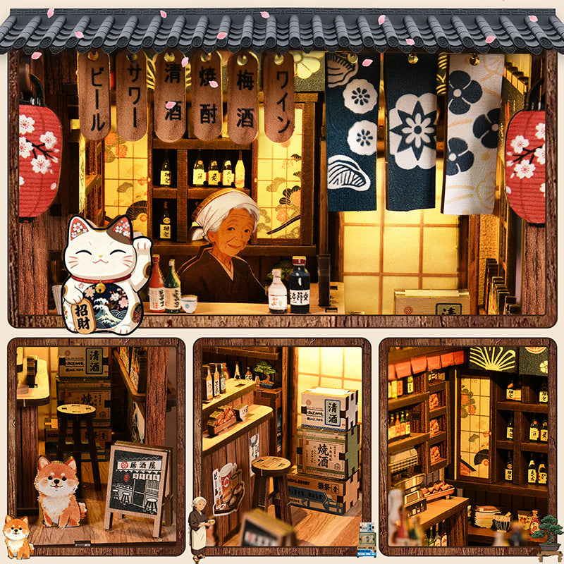 Hand-assembled Architectural Model Creative Toy Gift House Decoration