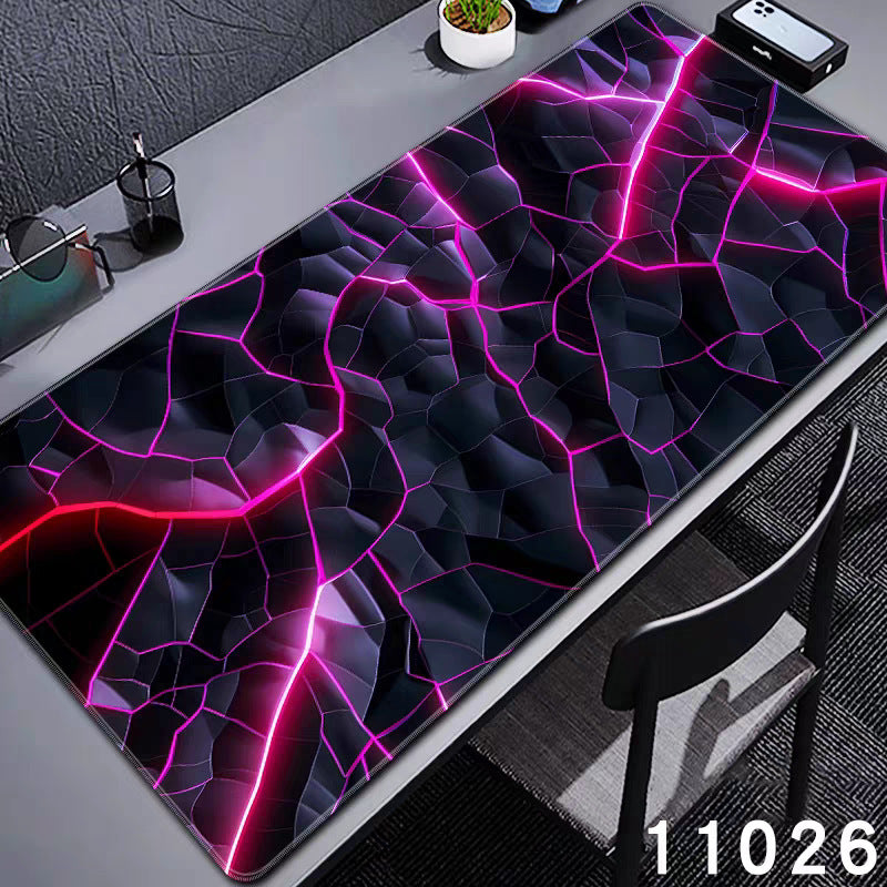 Digital Computer Gaming High End Desk Mat With Wrist And Elbow Pads Mouse Pad